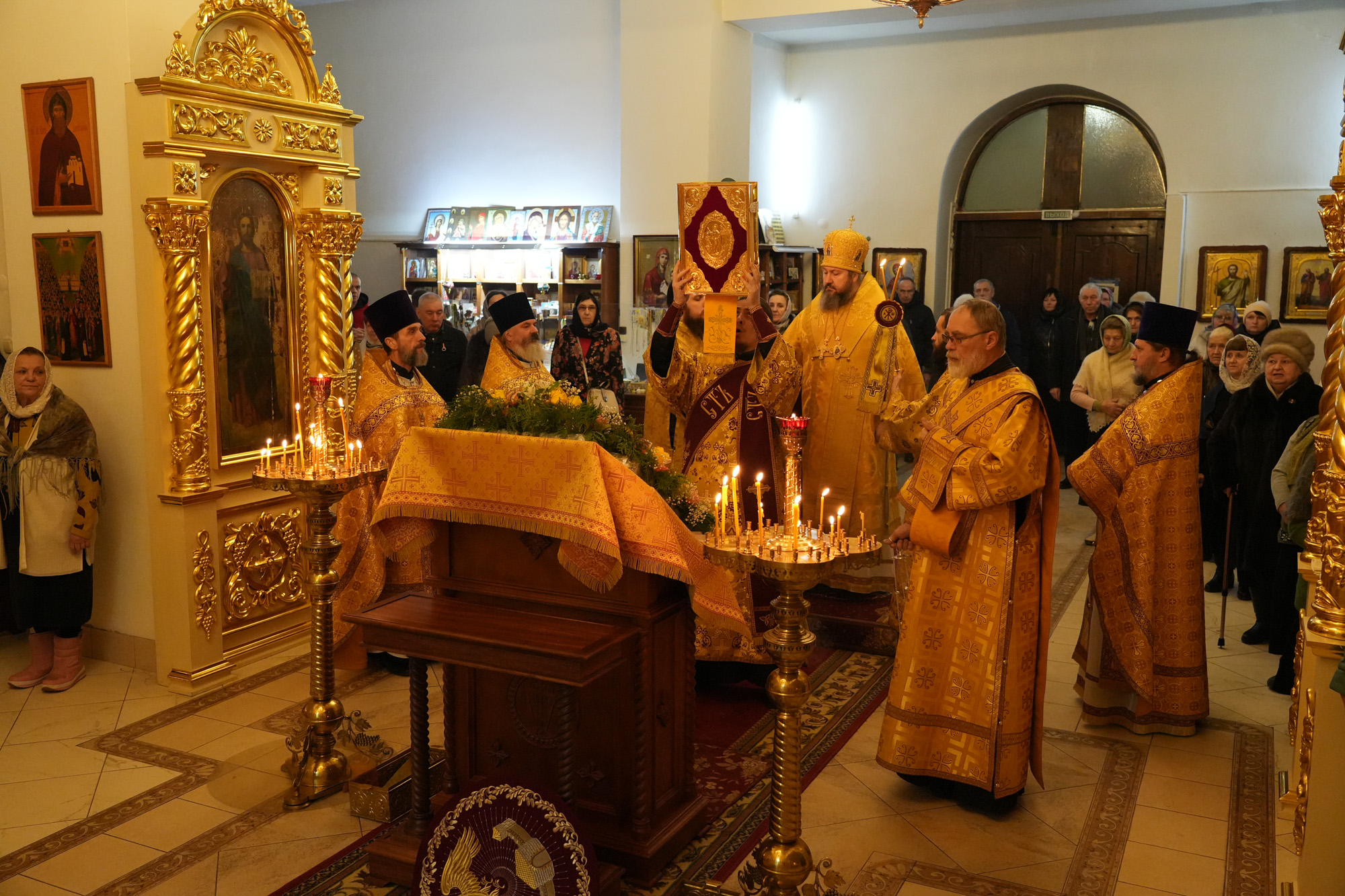 Храм Андрея Первозванного в Сарпи