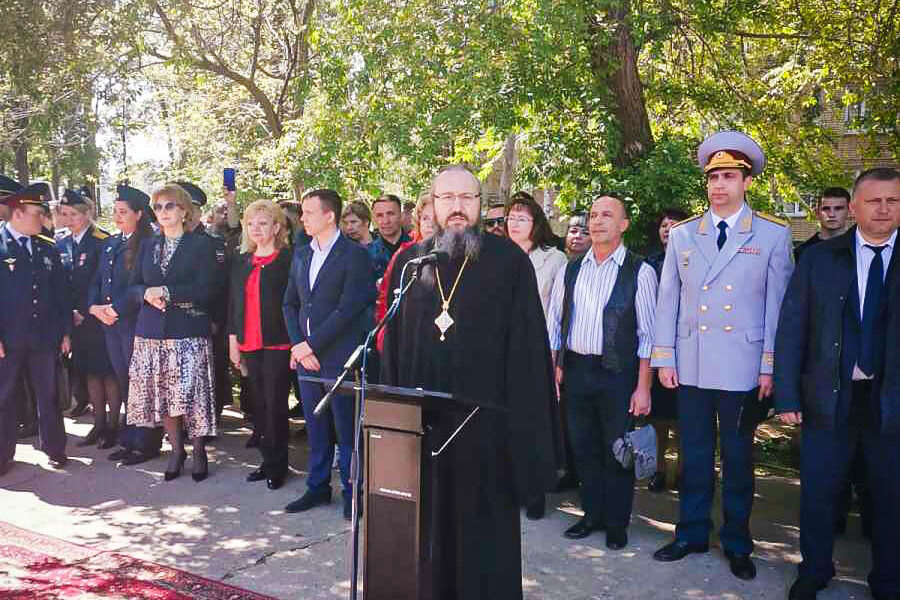 Епископ Варфоломей принял участие в торжественной церемонии «Принятие Клятвы кадета»
