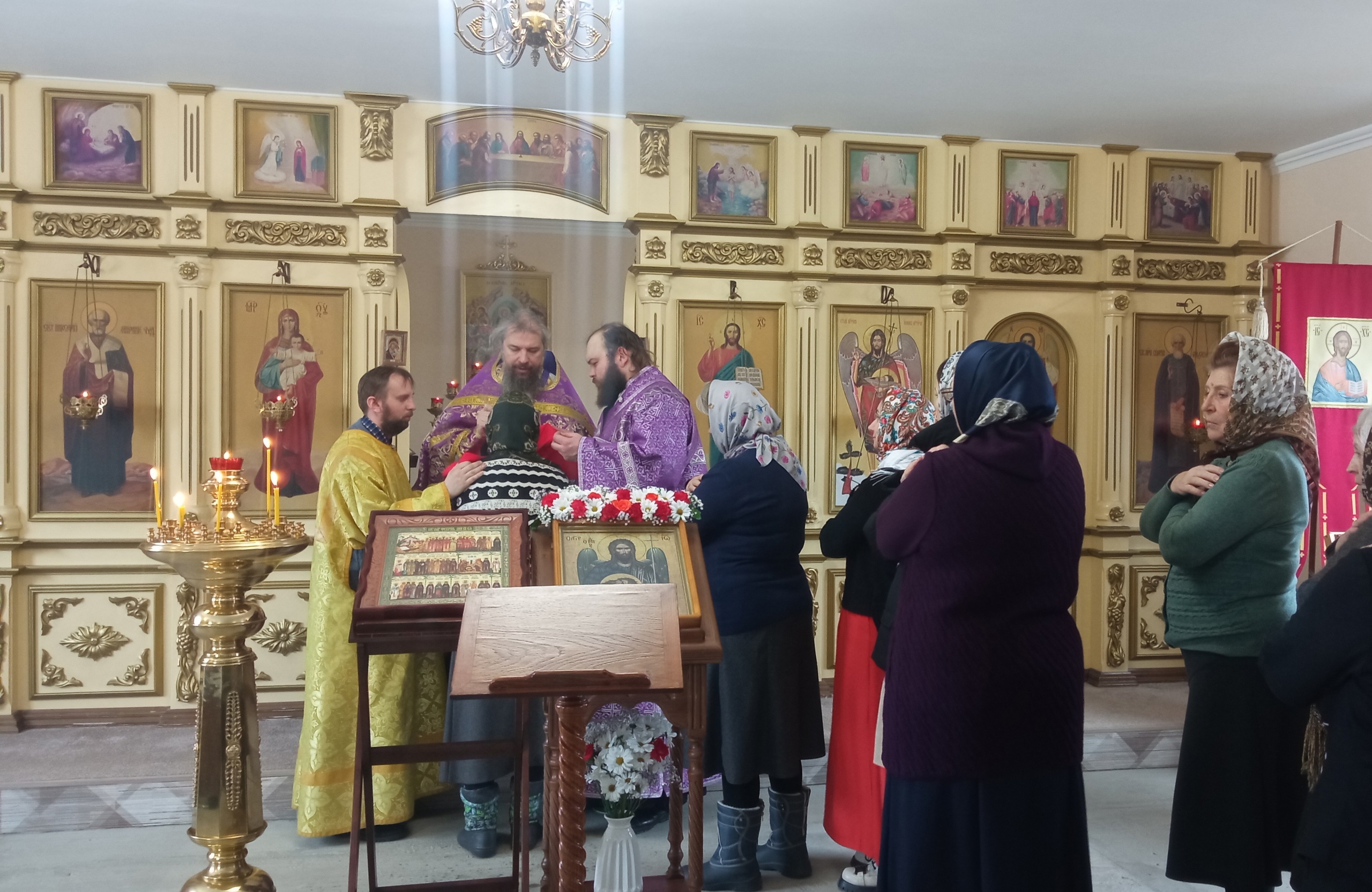 Престольный праздник в храме Предтечи и Крестителя Господня Иоанна в Пугачёве