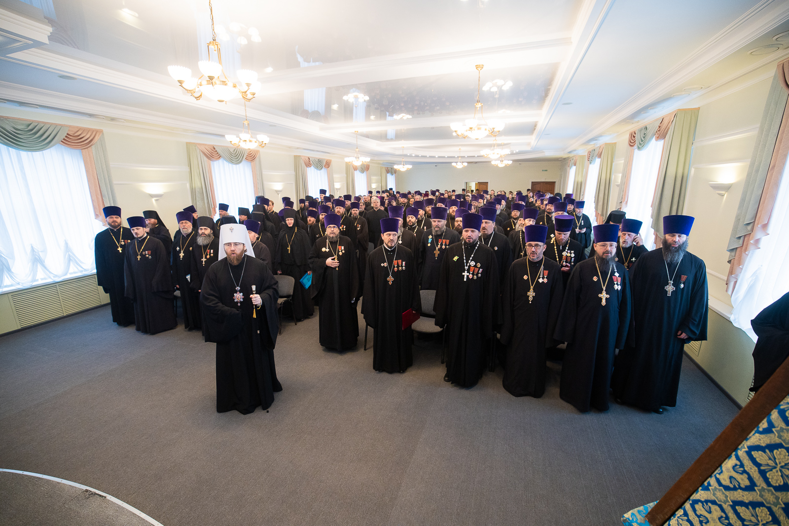 Митрополит Игнатий возглавил ежегодное Епархиальное собрание духовенства Саратовской епархии