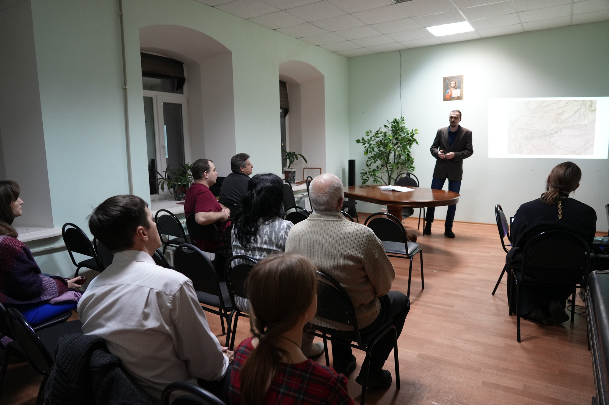 Слушатели церковно-краеведческого лектория узнали о судьбе «Красного собора» в Балаково