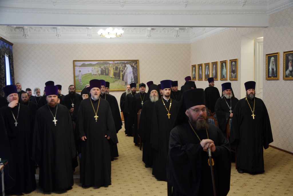 Прошло ежегодное собрание духовенства Балашовской епархии