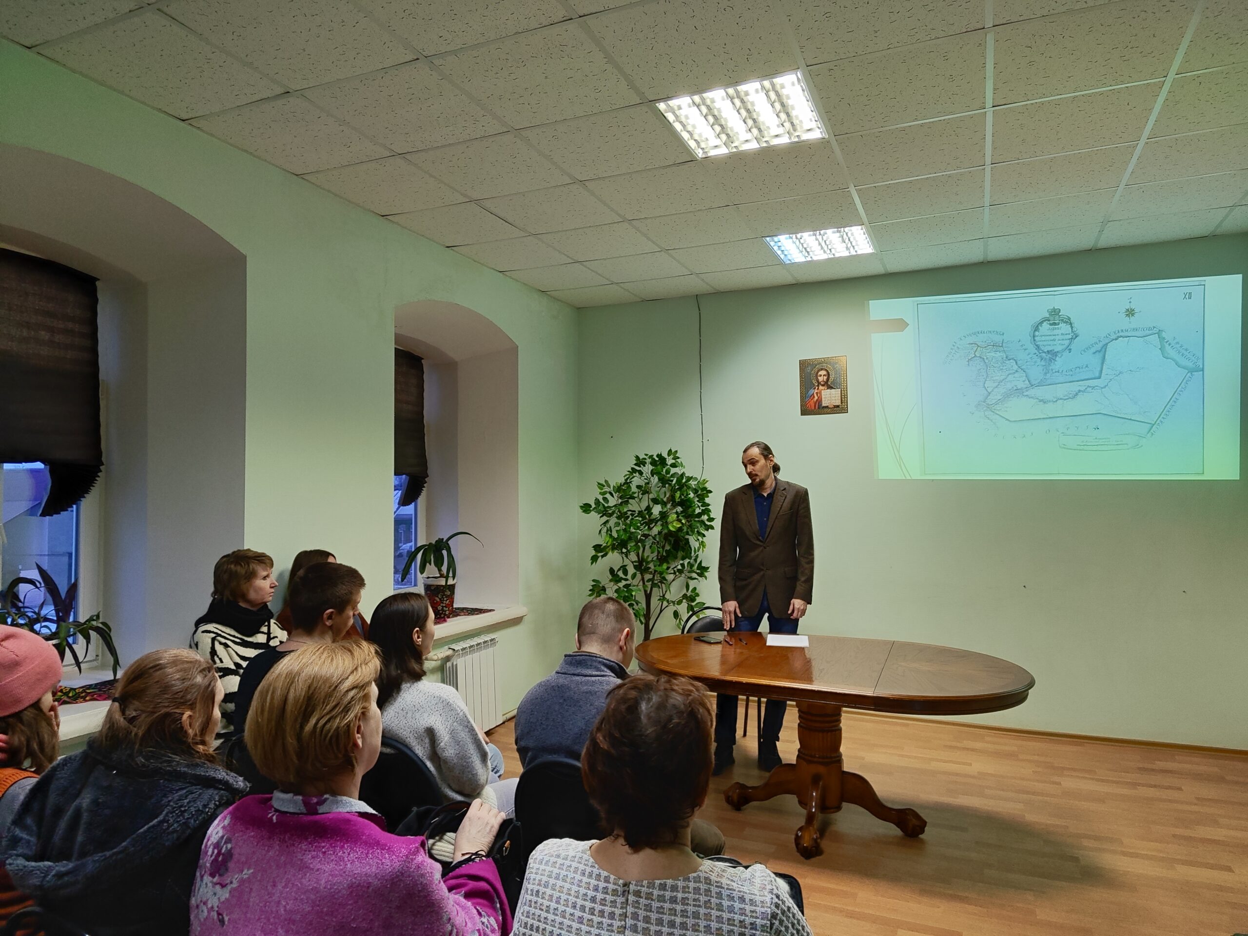 Слушатели краеведческого лектория узнали об истории Никольской церкви в Балаково