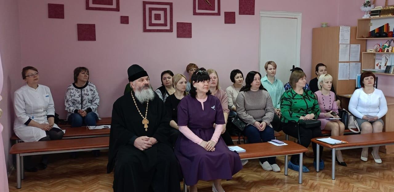 Благочинный посетил районное методическое объединение педагогов, работающих по направлению «Основы православной культуры»