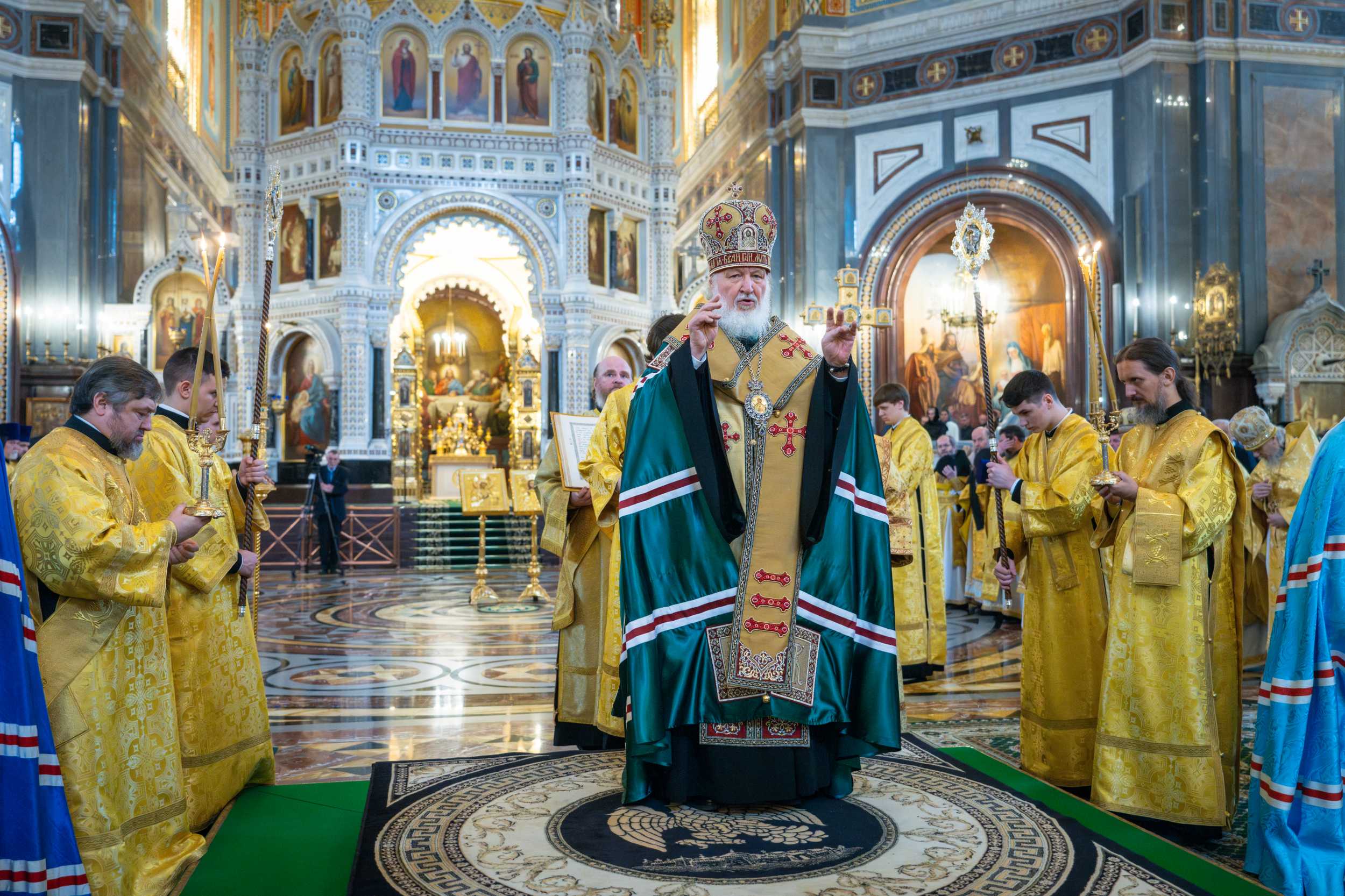 Патриаршая проповедь в Неделю Торжества Православия после Литургии в Храме Христа Спасителя
