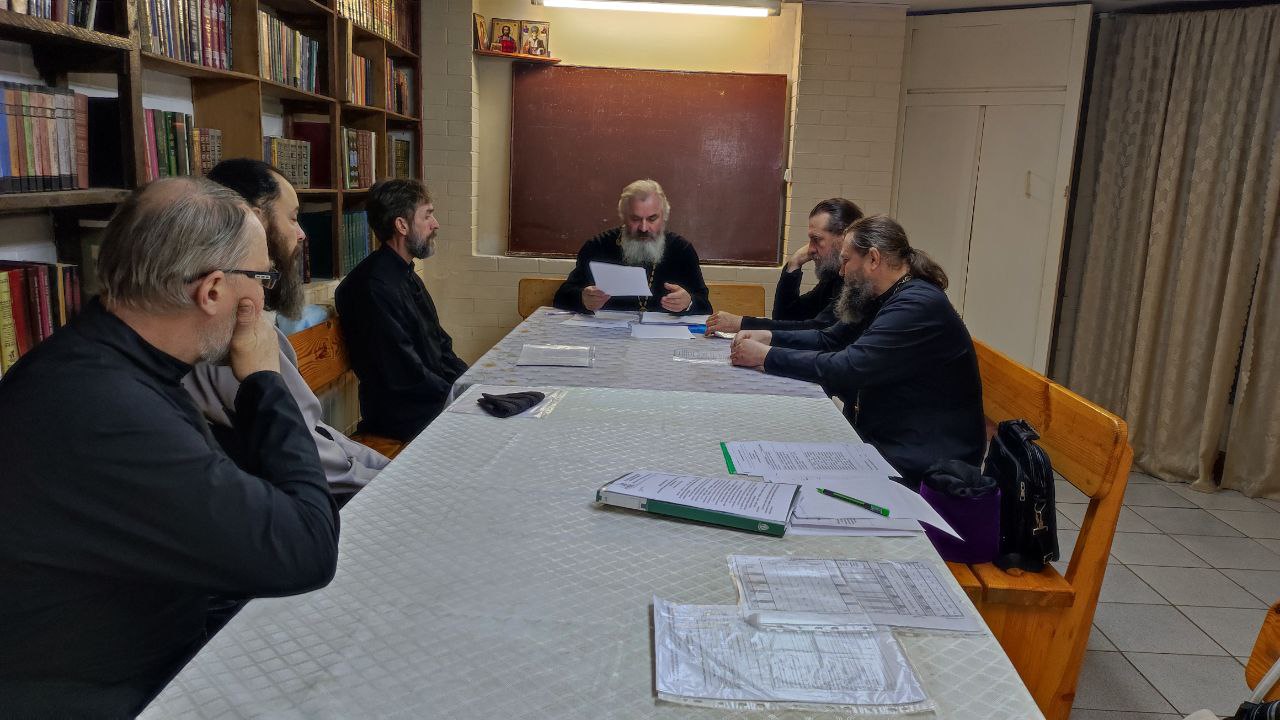 Состоялось собрание духовенства Андреевского благочиния