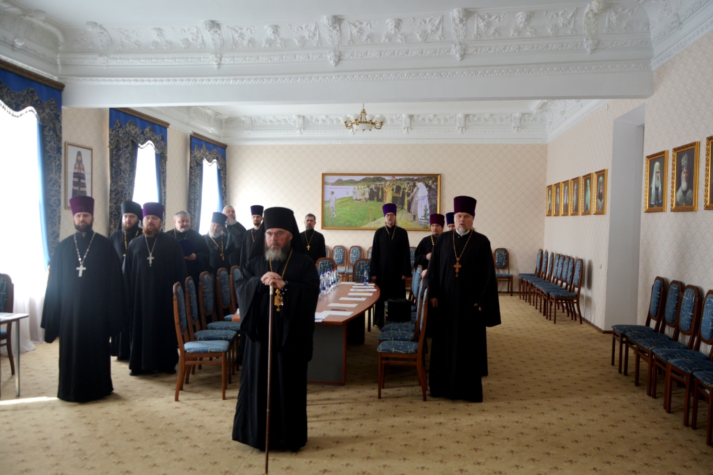 Епископ Тарасий возглавил заседание Епархиального совета