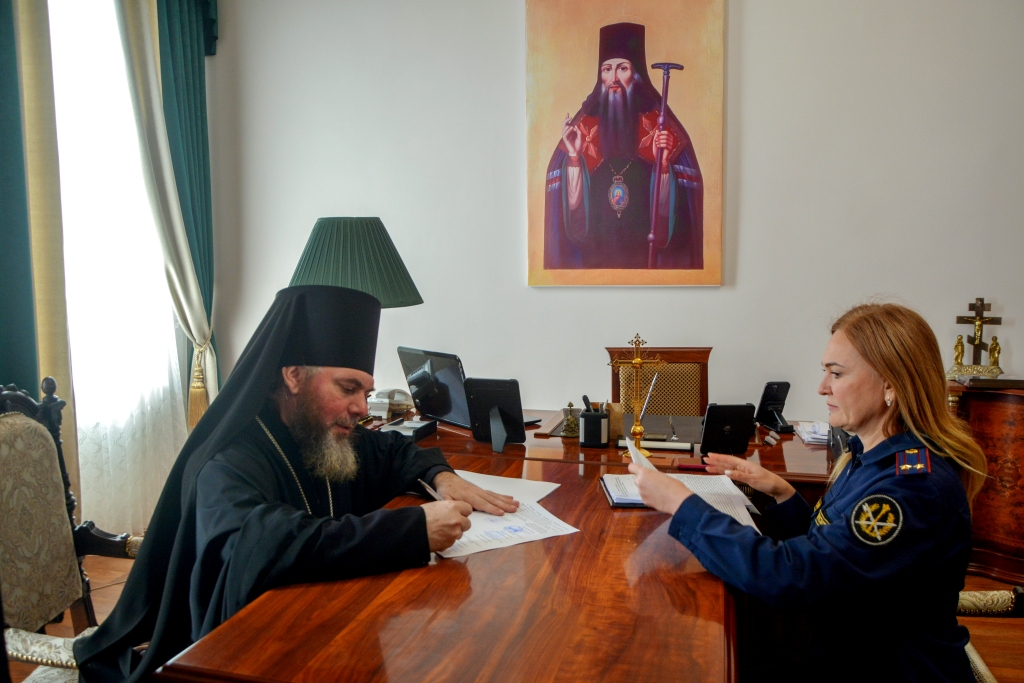 УФСИН России по Саратовской области и Балашовская епархия подписали соглашение о сотрудничестве